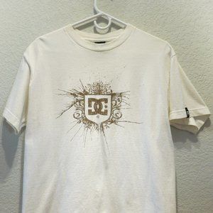 DC Vintage Skate T-Shirt, Medium, White